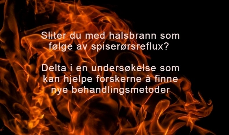 Spørreundersøkelse om spiserørsrefluks