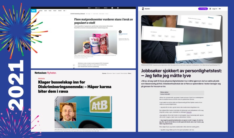 Hva fikk vi til i 2021?